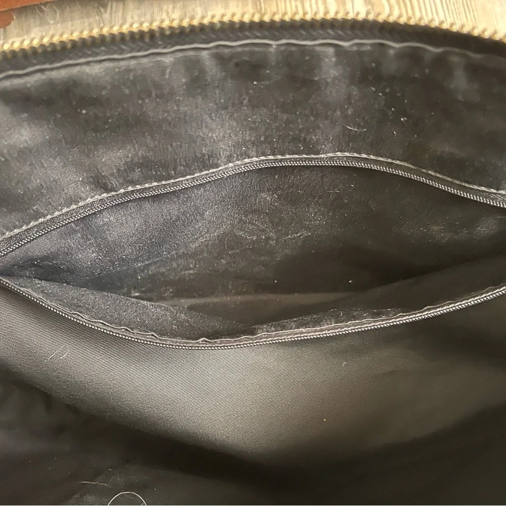 Coach Black Pebbled Leather Ava Tote Bag EUC - Picture 9 of 15